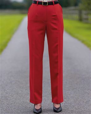 Sandown Red Trousers Ladies Country Collection